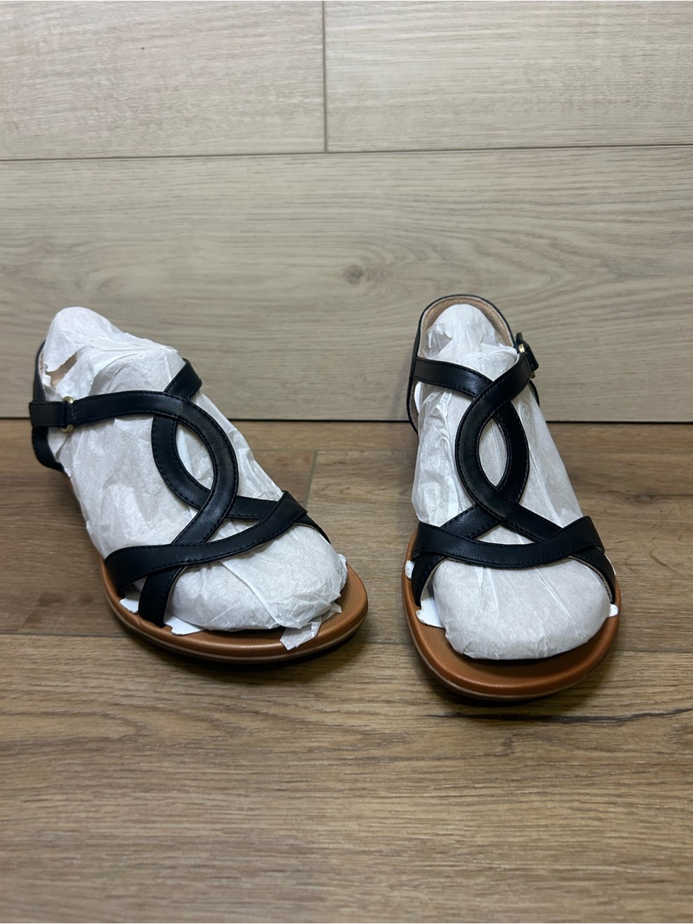 NEW Soul Naturalizer Solo Women’s Sandals Black Size 9 1/2